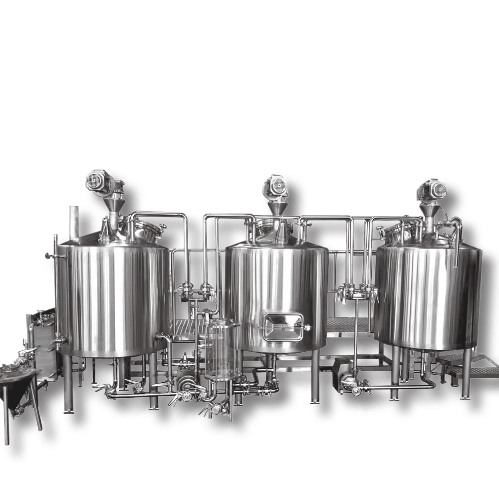 Sistema de elaboración de cerveza de 5 barriles