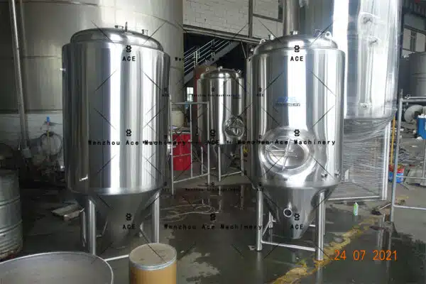 Fermentador cónico de 2 bbl