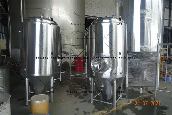 Fermentador cónico de 2 bbl