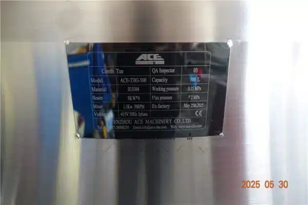 Tanque de maceración de 150 galones - Imagen 5
