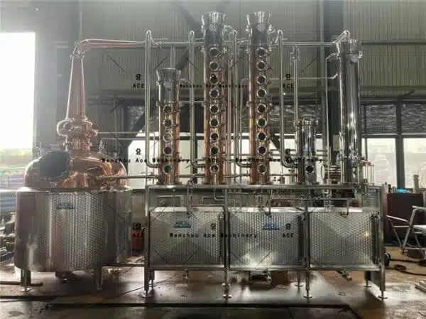 500 galones equipo de destilación de licores ginebra vodka