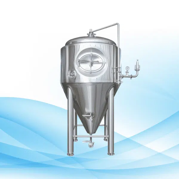Fermentador cónico inoxidable de 1000L - Imagen 3