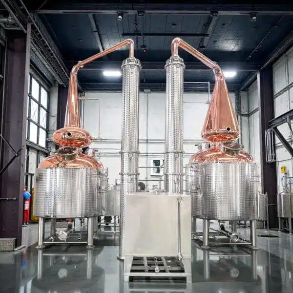 Alambique de Columna de Cobre Profesional para Destilación Comercial y Artesanal - Imagen 5
