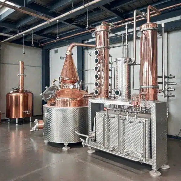 Alambique Artesanal de Cobre para Destilación de Alcohol - Imagen 4