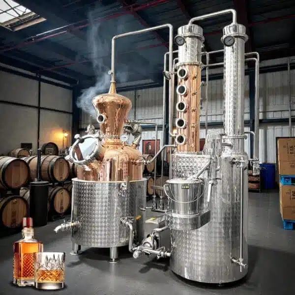 Máquina profesional de fabricación de whisky - Imagen 3